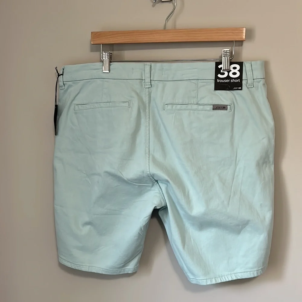 Joes Jeans Short Trouser Short Capri Sea Flat Front Mens Sz 38 NEW